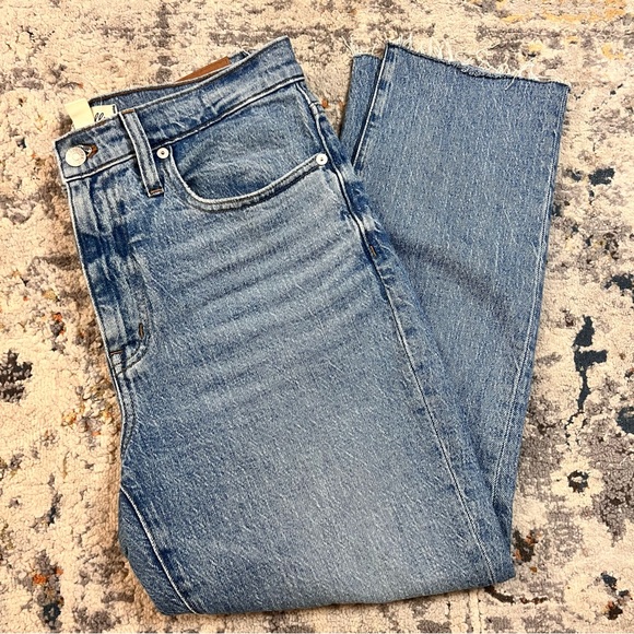 MADEWELL The High-Rise Slim Boy‎ Jean Size 28P - Picture 1 of 12